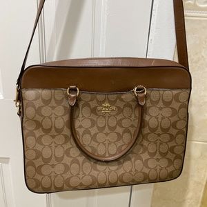 Coach laptop bag